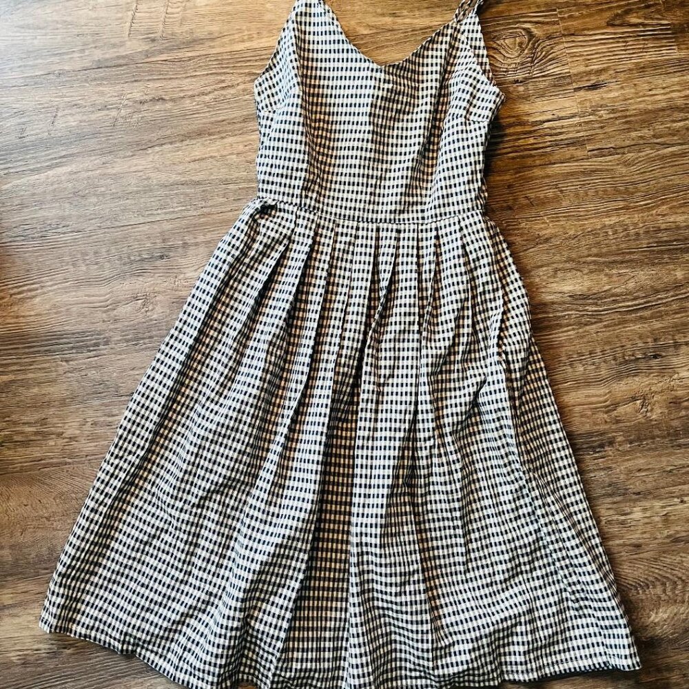 Von Dutch Blue Gingham Country Nashville Swifty Dress New Small $178